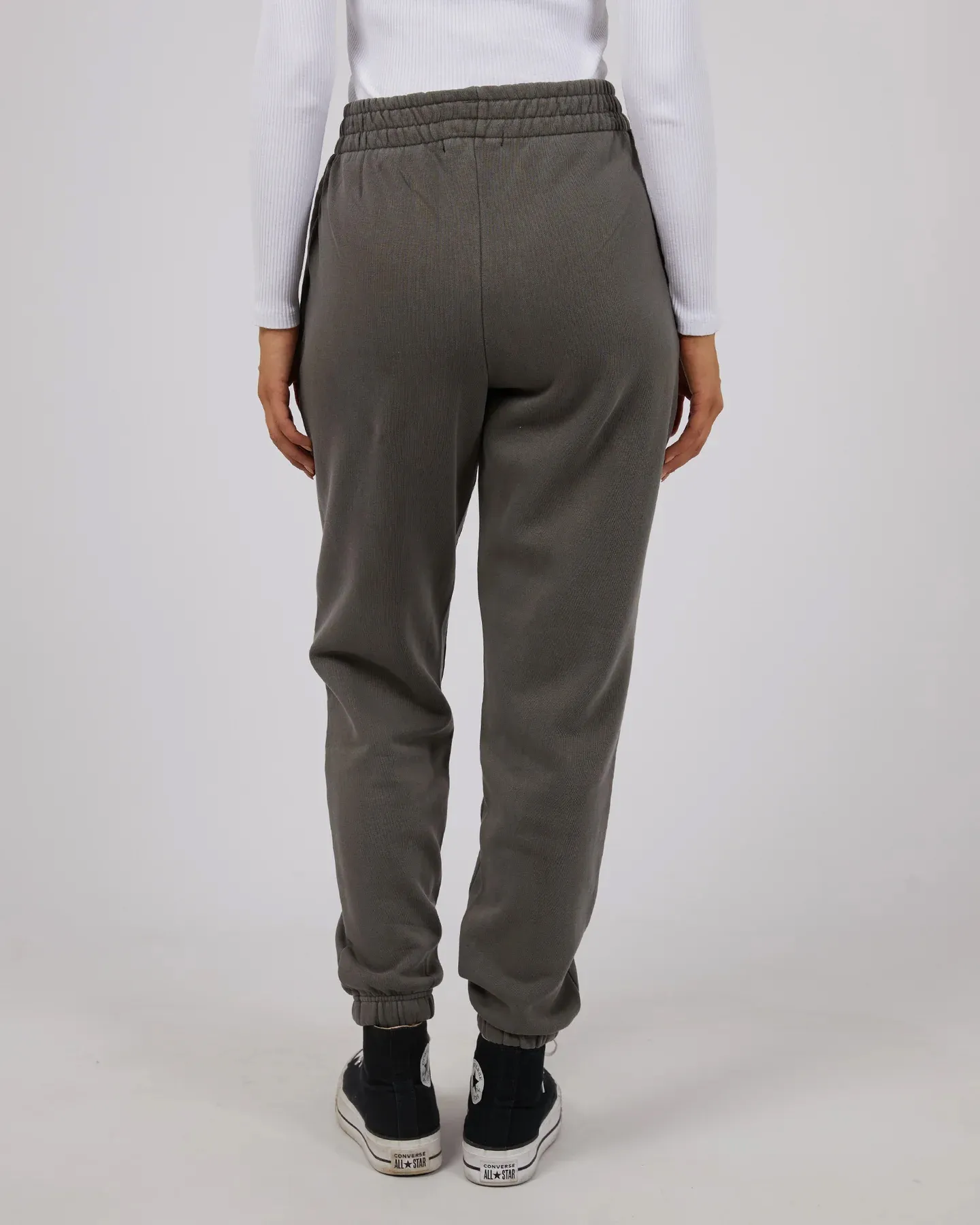 All About Eve Classic Trackpant - Charcoal | SurfStitch