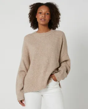 All About Eve Kendal Knit - Oatmeal | SurfStitch