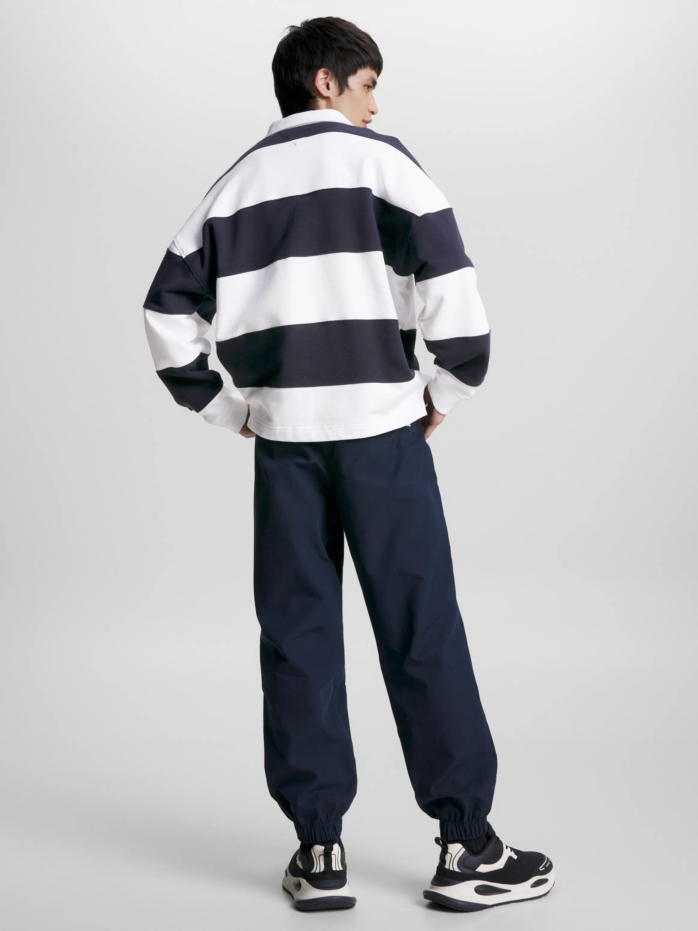 Archive Stripe Relaxed Rugby Shirt | Sweatshirts & Hoodies | Tommy Jeans