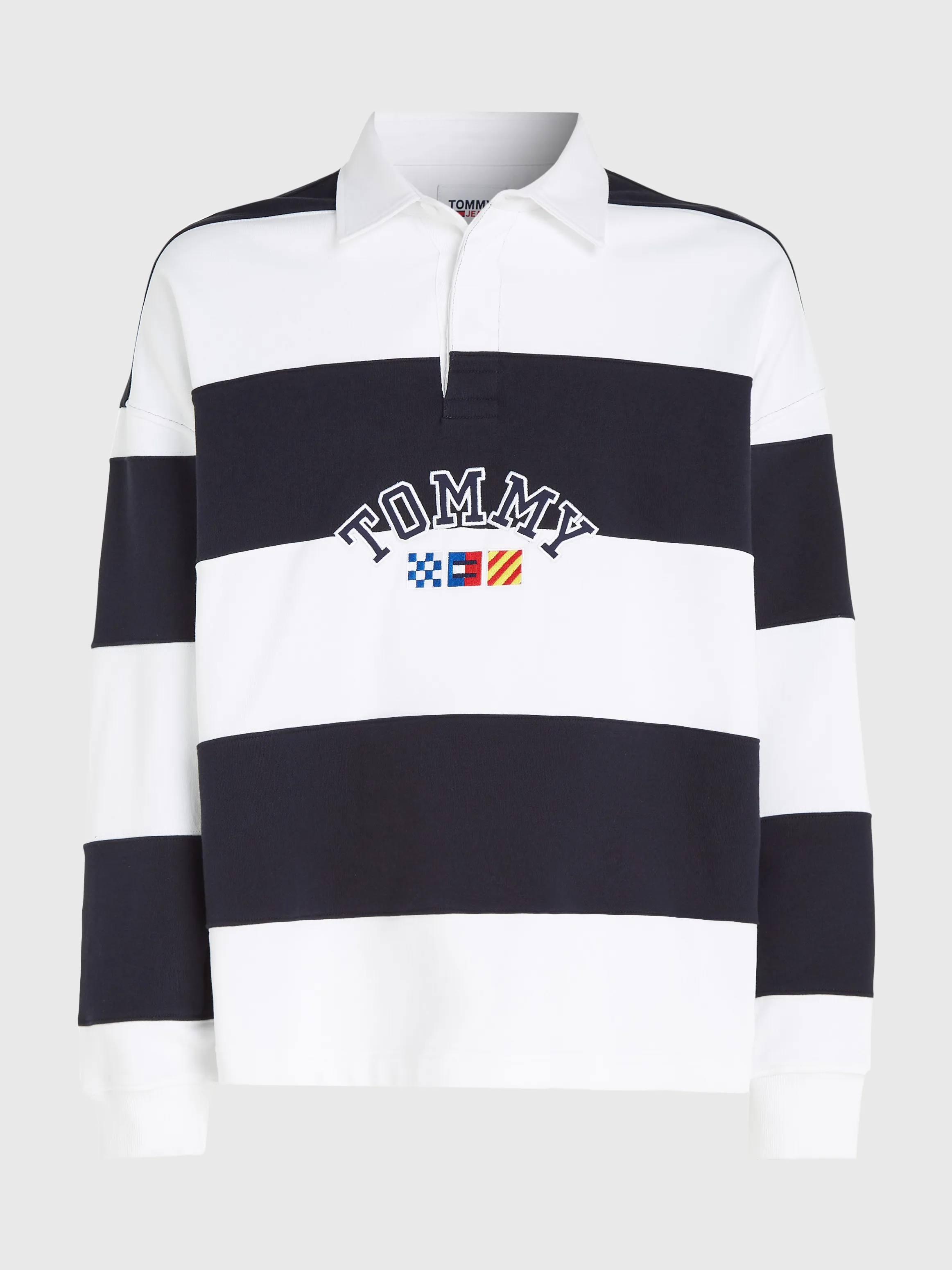 Archive Stripe Relaxed Rugby Shirt | Sweatshirts & Hoodies | Tommy Jeans