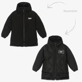 Boys Reversible Logo Coat