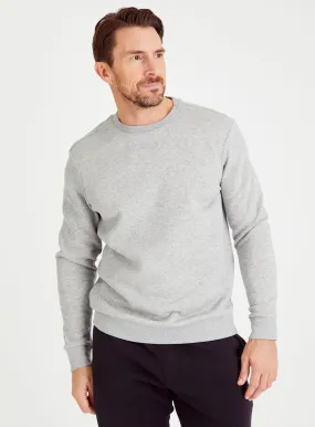 Buy Light Grey Marl Sweatshirt XXXXL | Sweatshirts and hoodies | Tu