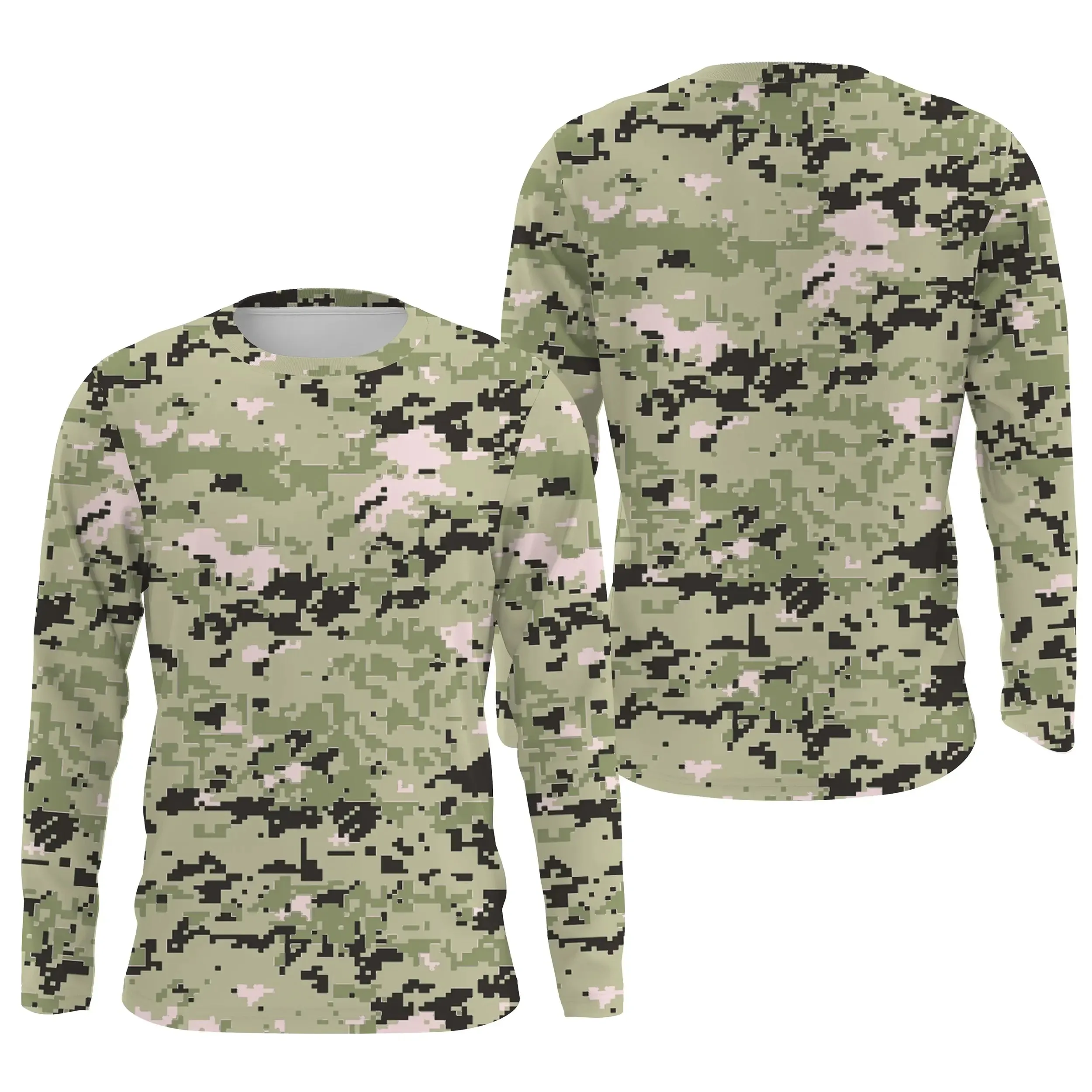 Camouflage Pêche et Chasse, Cadeau Pêcheur, Chasseur, T-shirt Camouflage, Sweat à Capuche Anti-UV - CT06072232