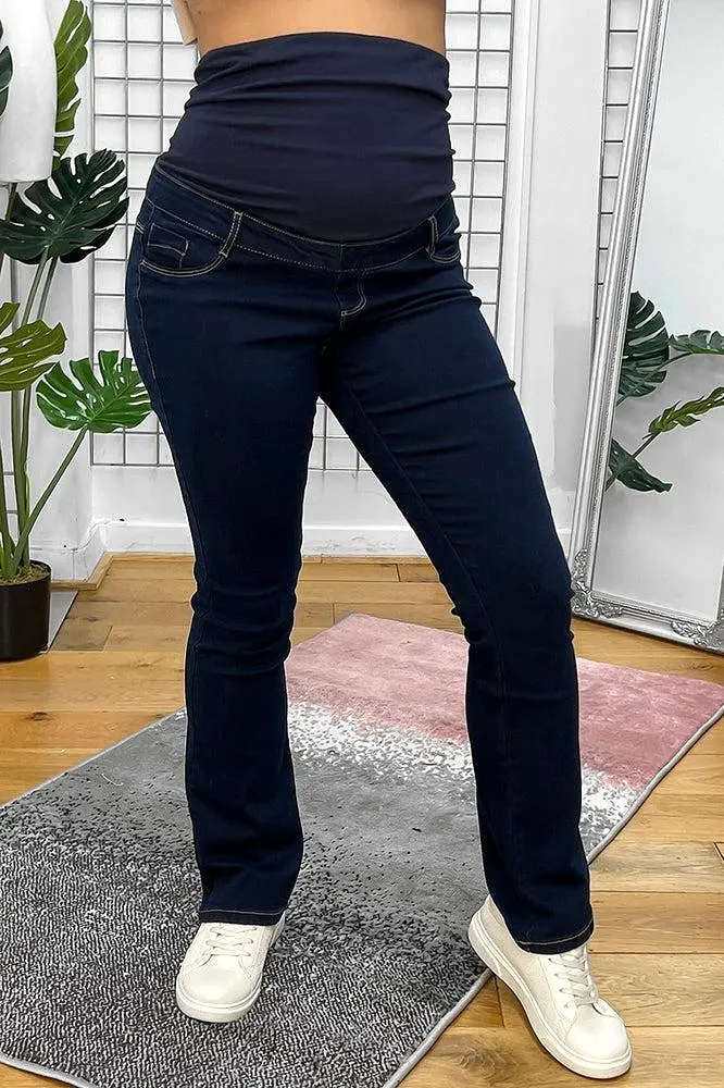 Classic Straight Leg Maternity Jeans