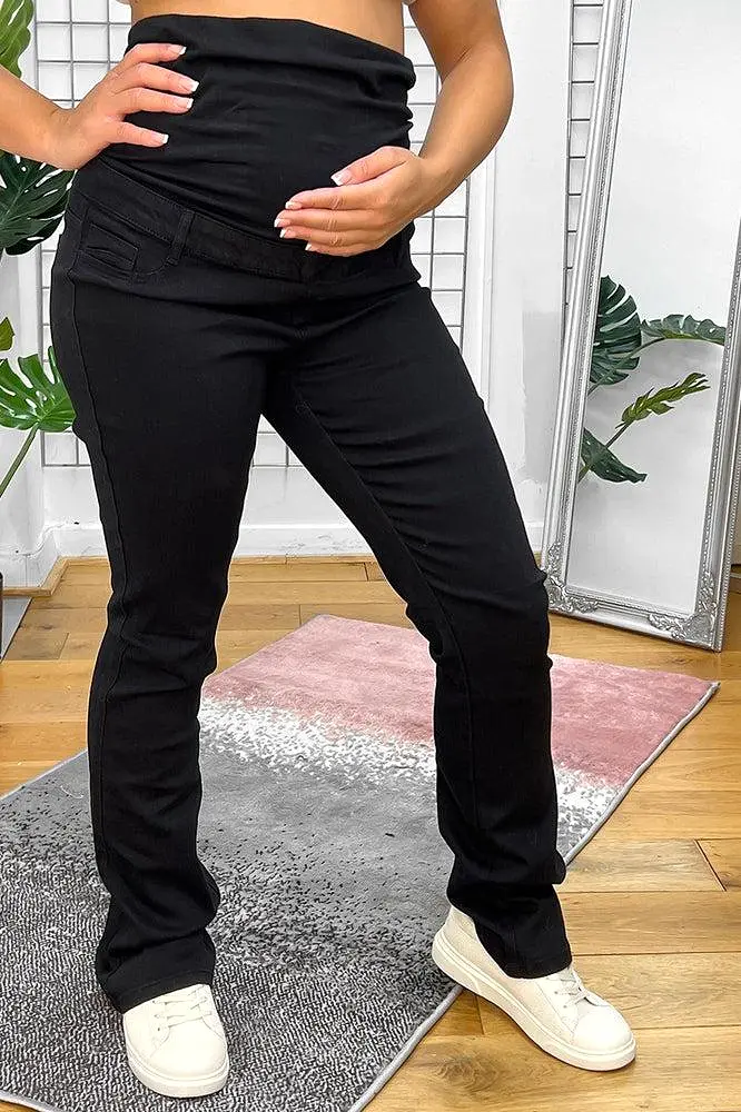 Classic Straight Leg Maternity Jeans