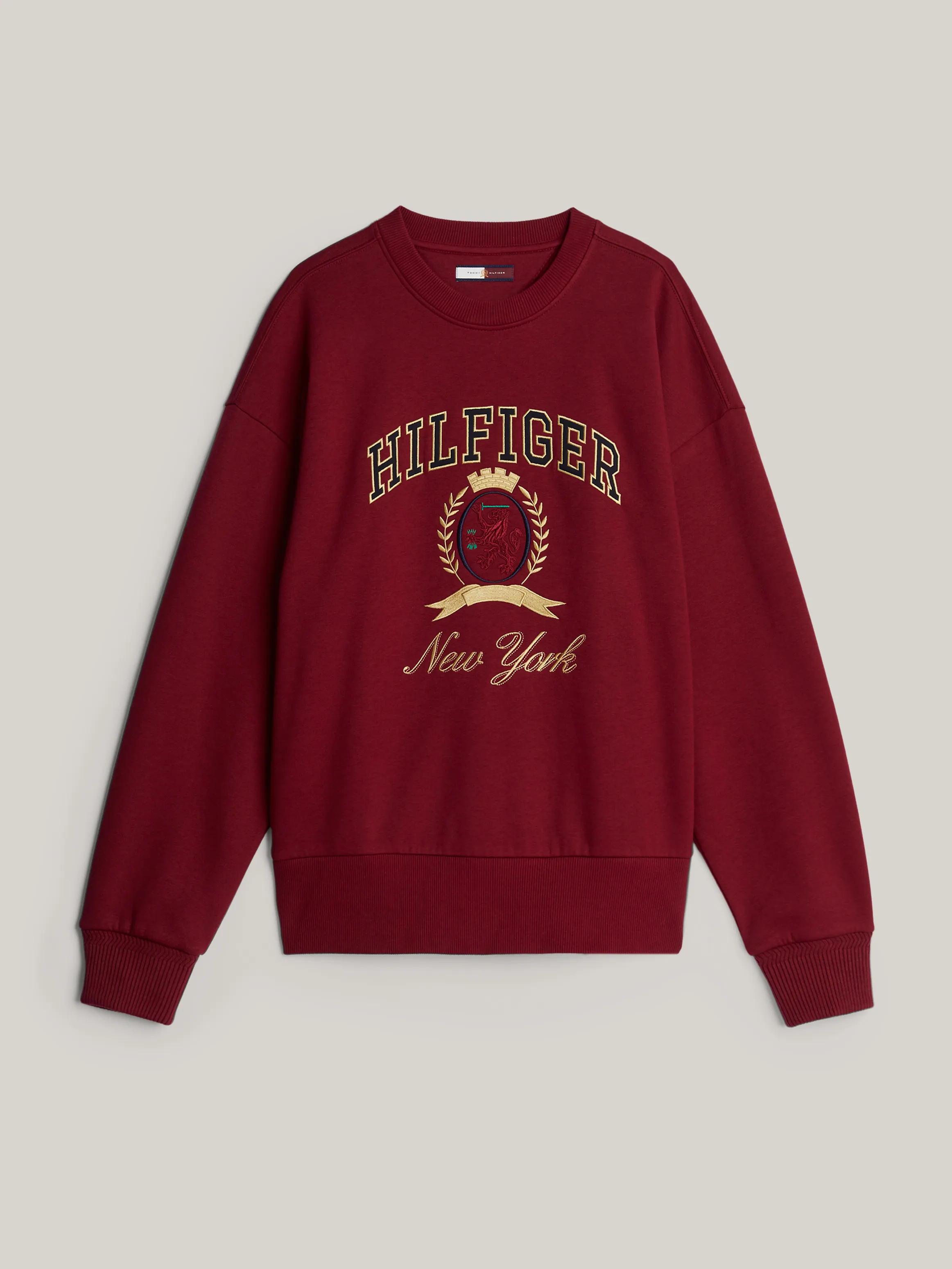 Crest Embroidery Crew Neck Sweatshirt | Sweatshirts & Hoodies | Tommy Hilfiger