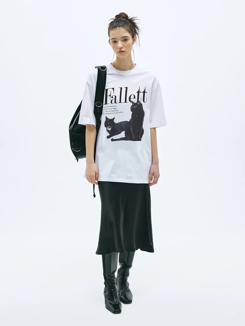 Fallett  |[FALLETT]★DEUX NERO SHORT SLEEVE