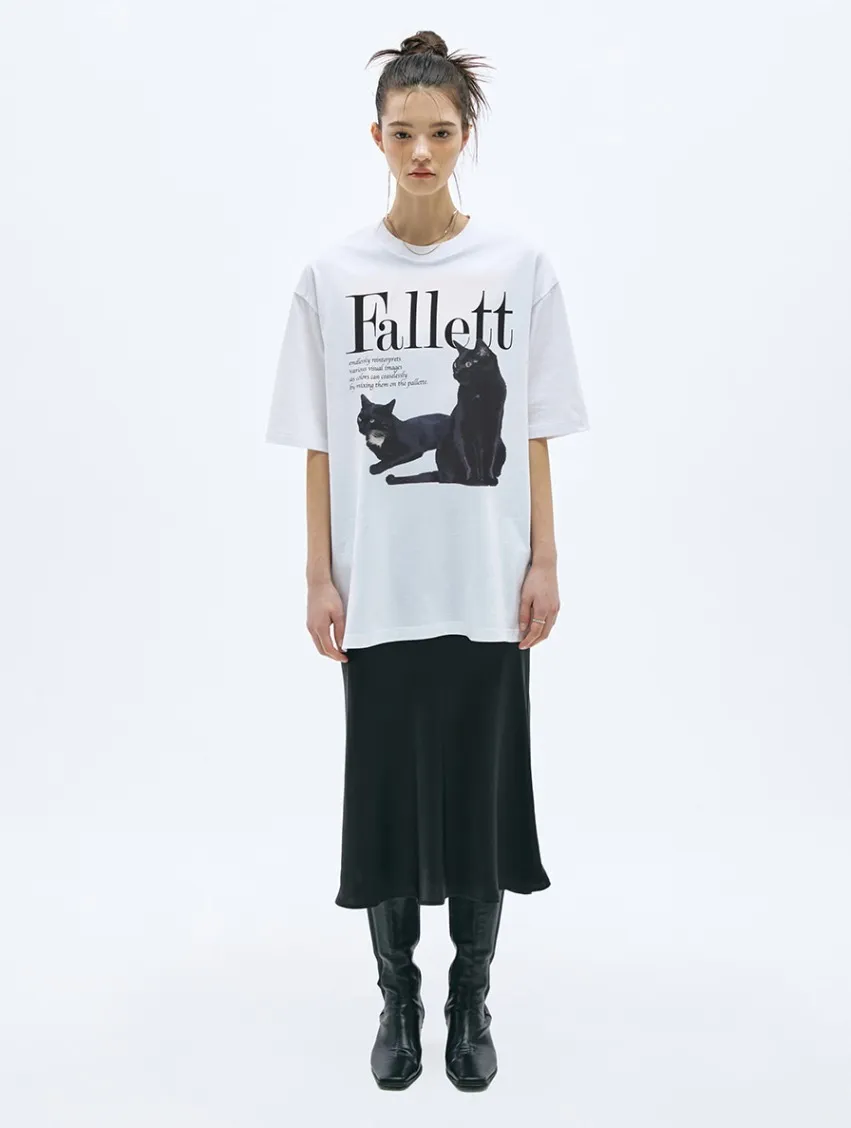 Fallett  |[FALLETT]★DEUX NERO SHORT SLEEVE