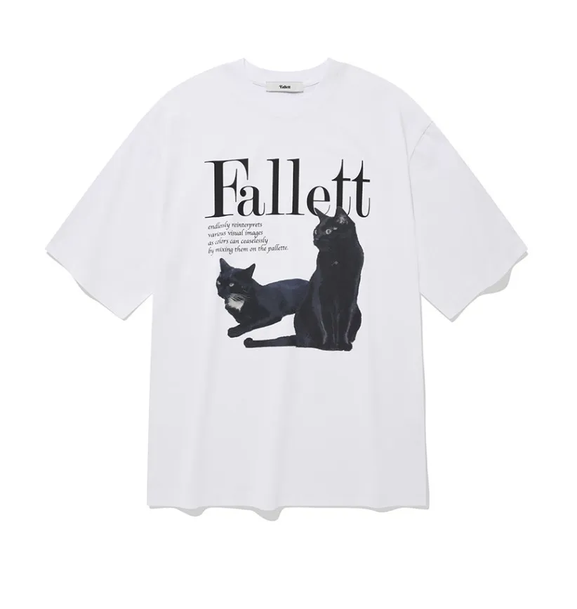 Fallett  |[FALLETT]★DEUX NERO SHORT SLEEVE