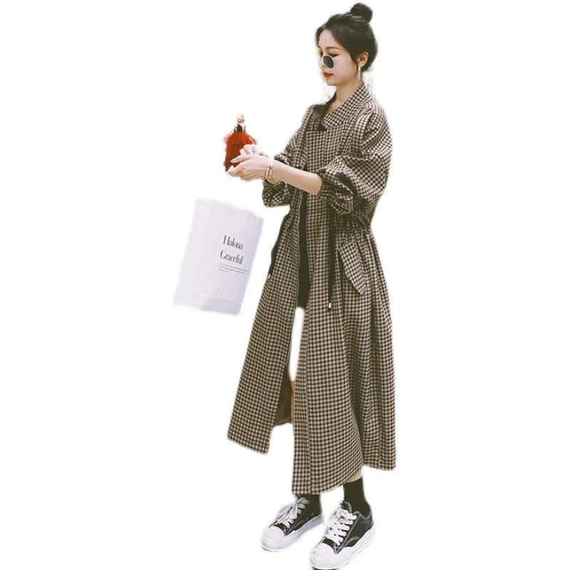 Fashion Slim Mid-length Coat Women Trendy