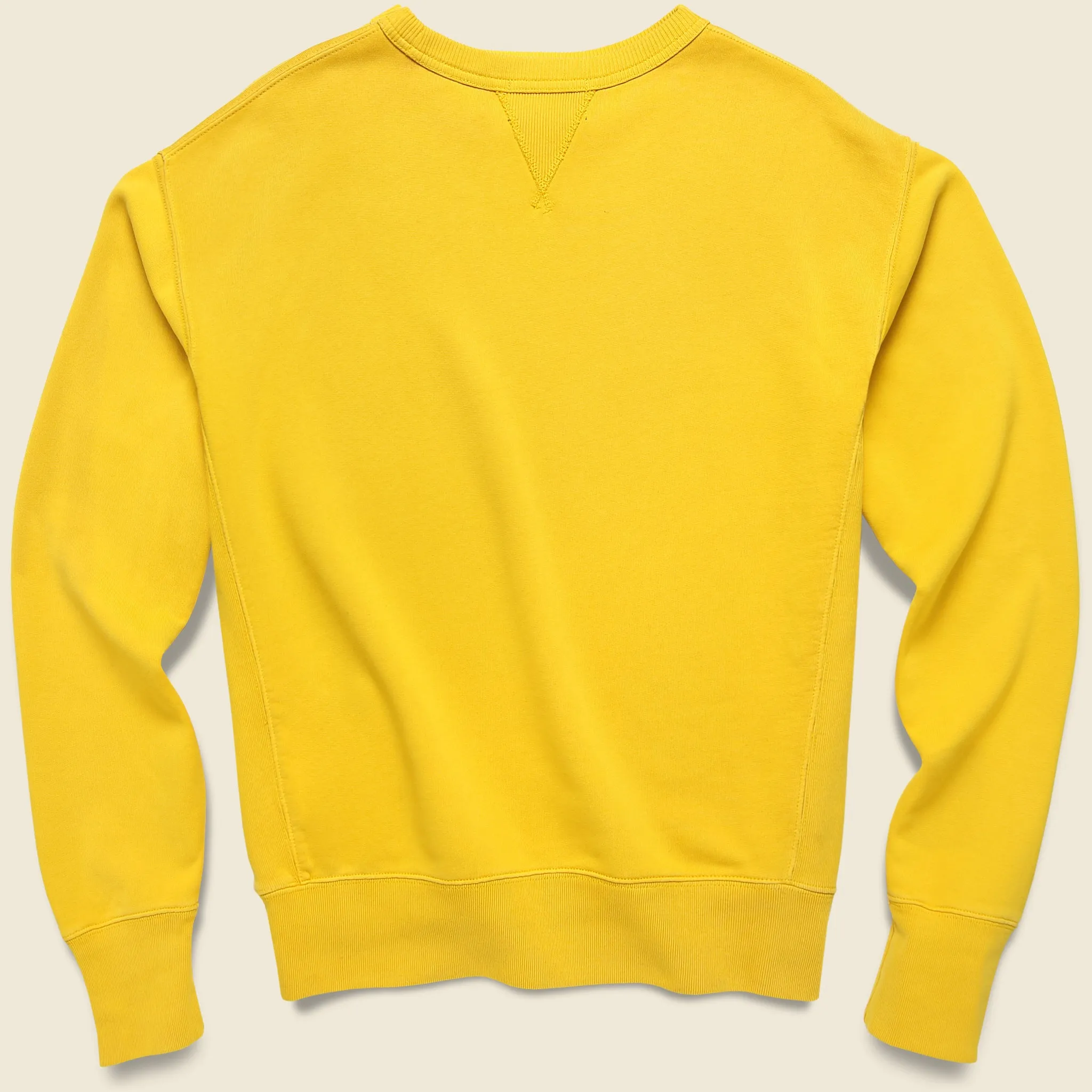 French Terry Graphic Sweatshirt - Gold