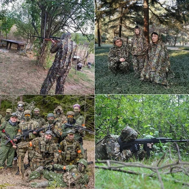 Ghillie suite / vêtement de chasse camouflage Horizon Outdoor - Jungle CS