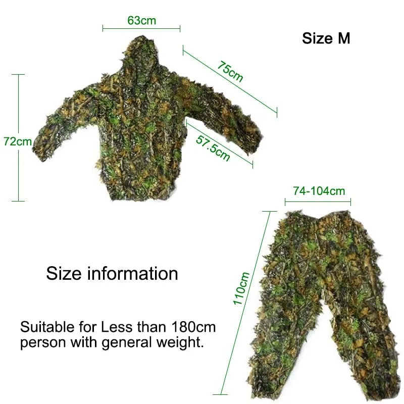 Ghillie suite / vêtement de chasse camouflage Horizon Outdoor - Jungle CS