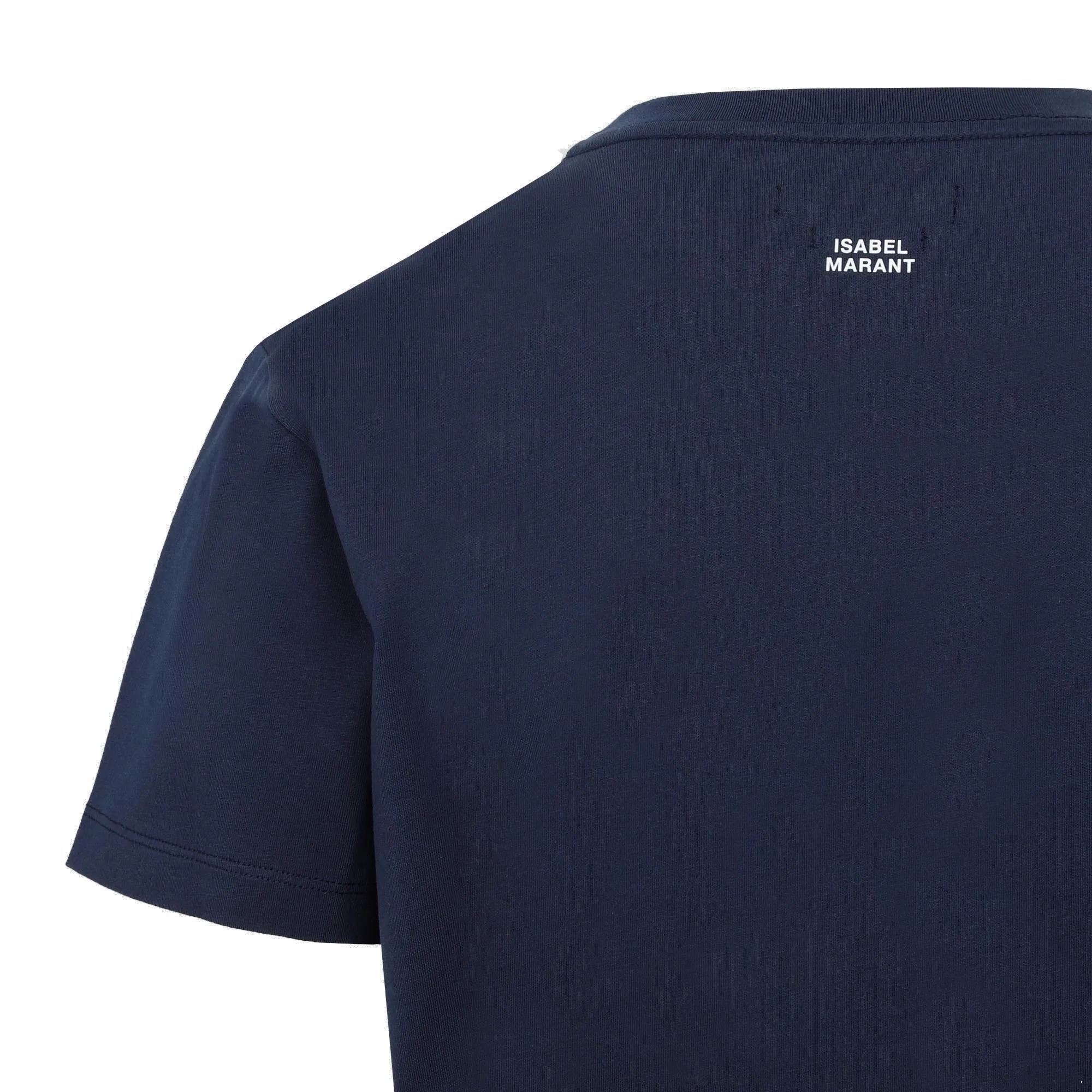 Isabel Marant Logo Detailed Crewneck T-Shirt