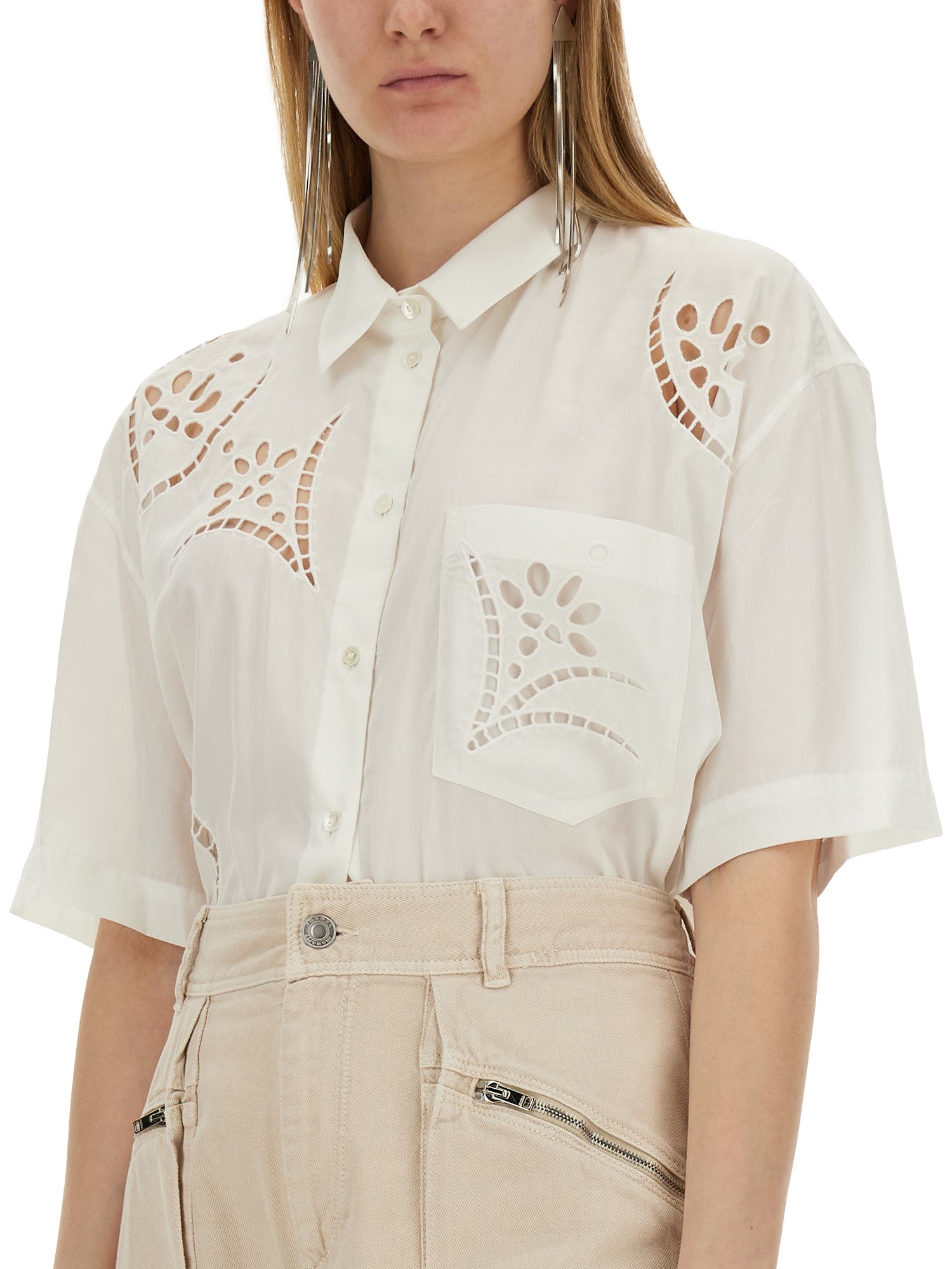 ISABEL MARANT    LYOCELL BILYA SHIRT