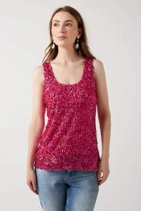 Marc Angelo Sequin Tank Top