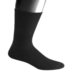 Old World King Comfort Dress Sock-Black 