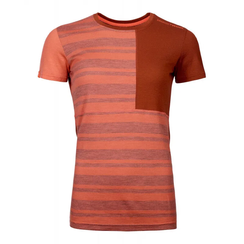 Ortovox  185 Rock'N'Wool Short Sleeve - Maglia merino - Donna