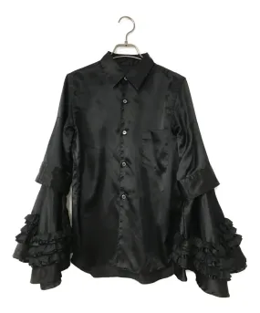 [Pre-owned] COMME des GARCONS COMME des GARCONS Sleeve Ruffle Shirts RE-B031