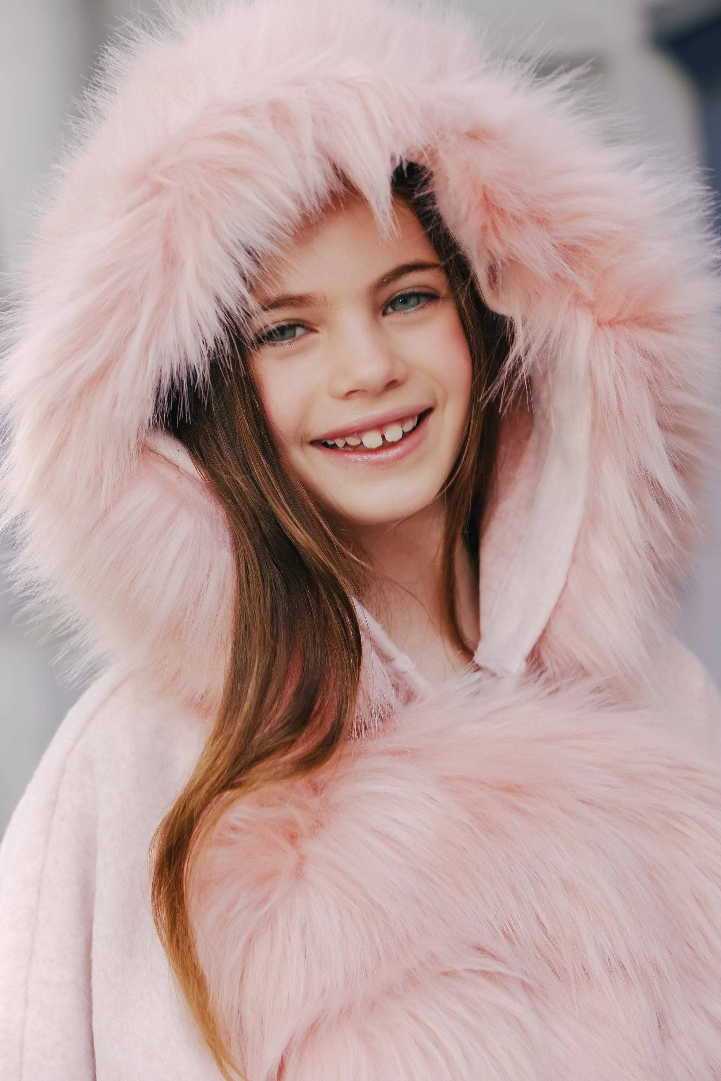 Princess Faux Fur Coat