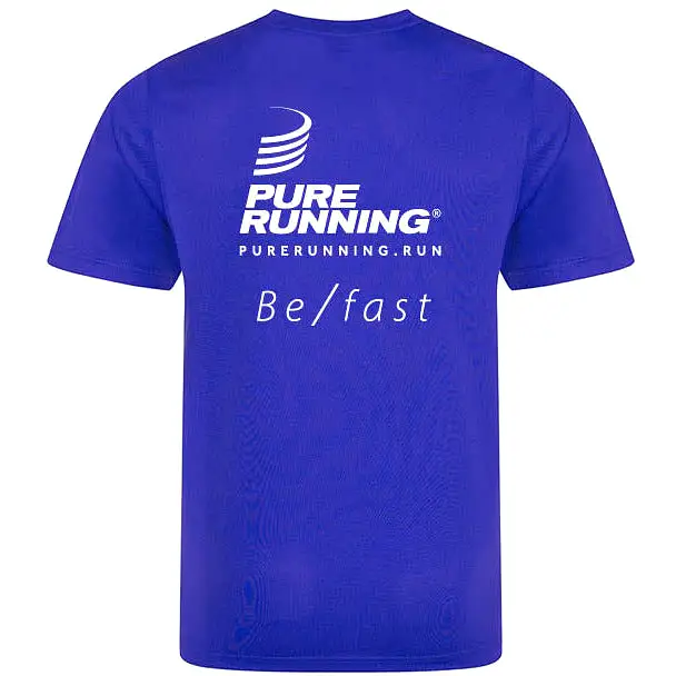 Pure Running Be/Fast Men's Short sleeve tee