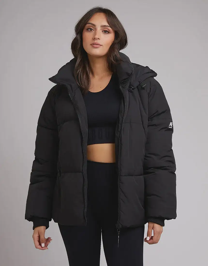 Remi Luxe Puffer Black