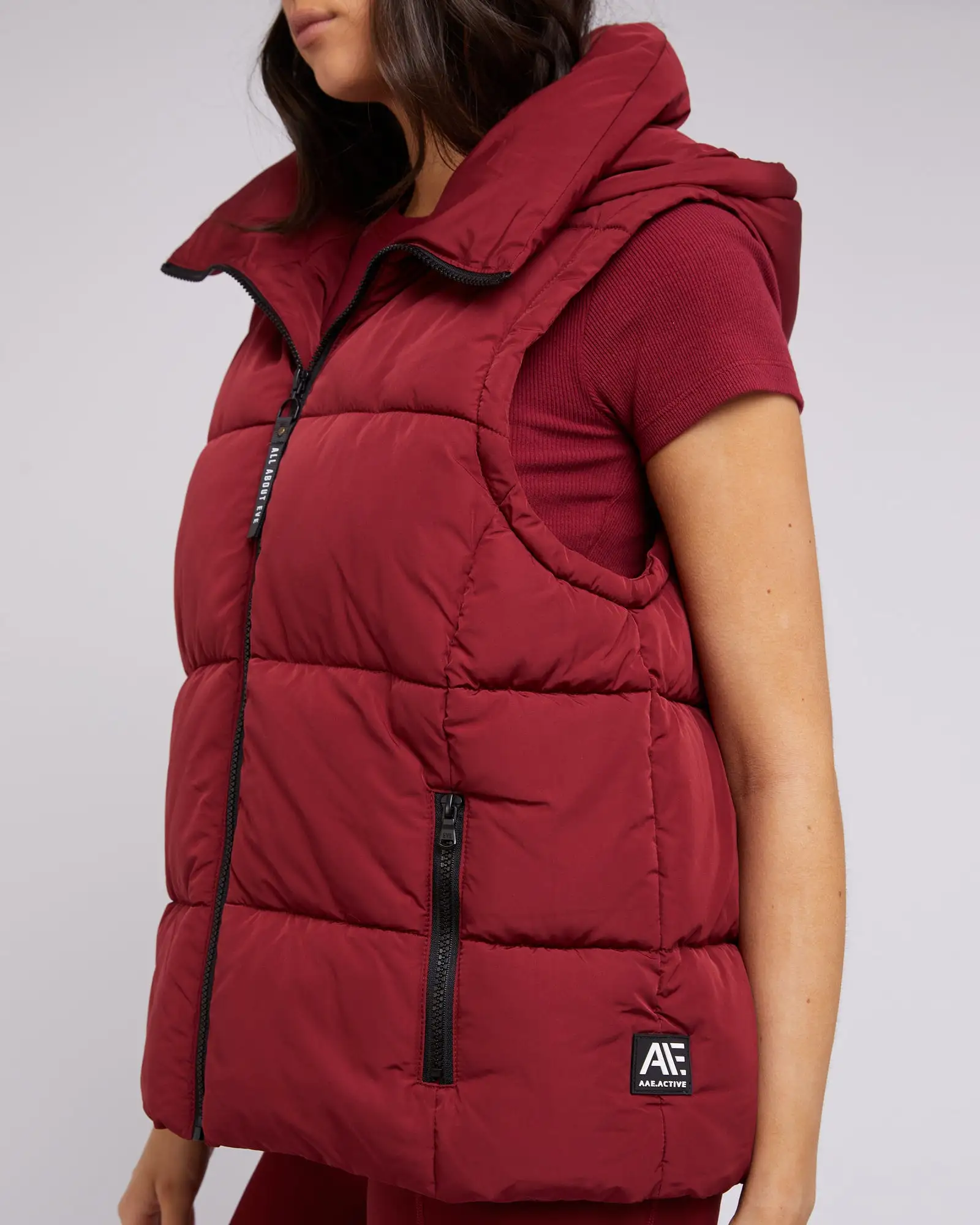 Remi Luxe Puffer Vest Port