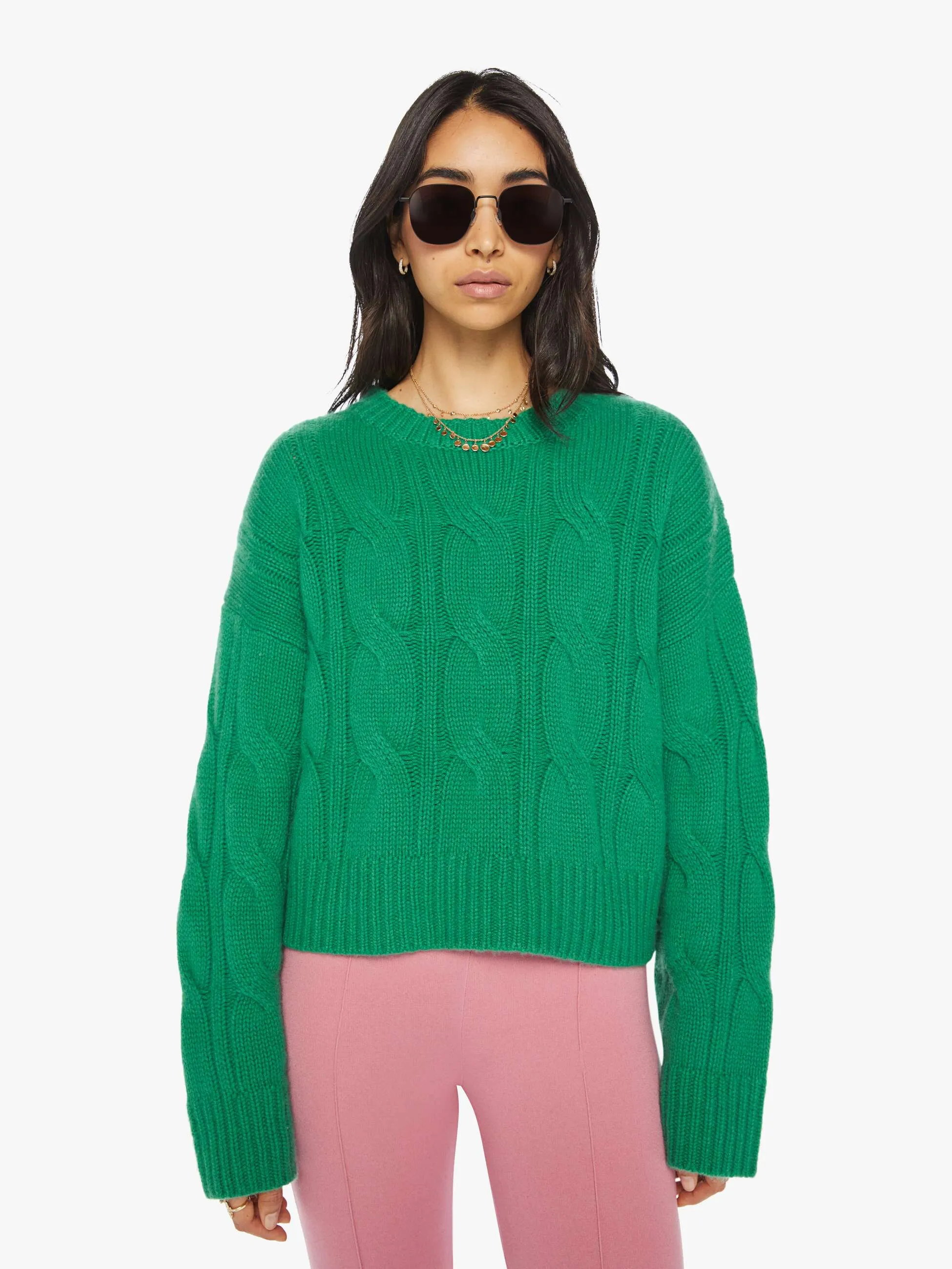 SABLYN Tristan Cable Knit Sweater - Neptune