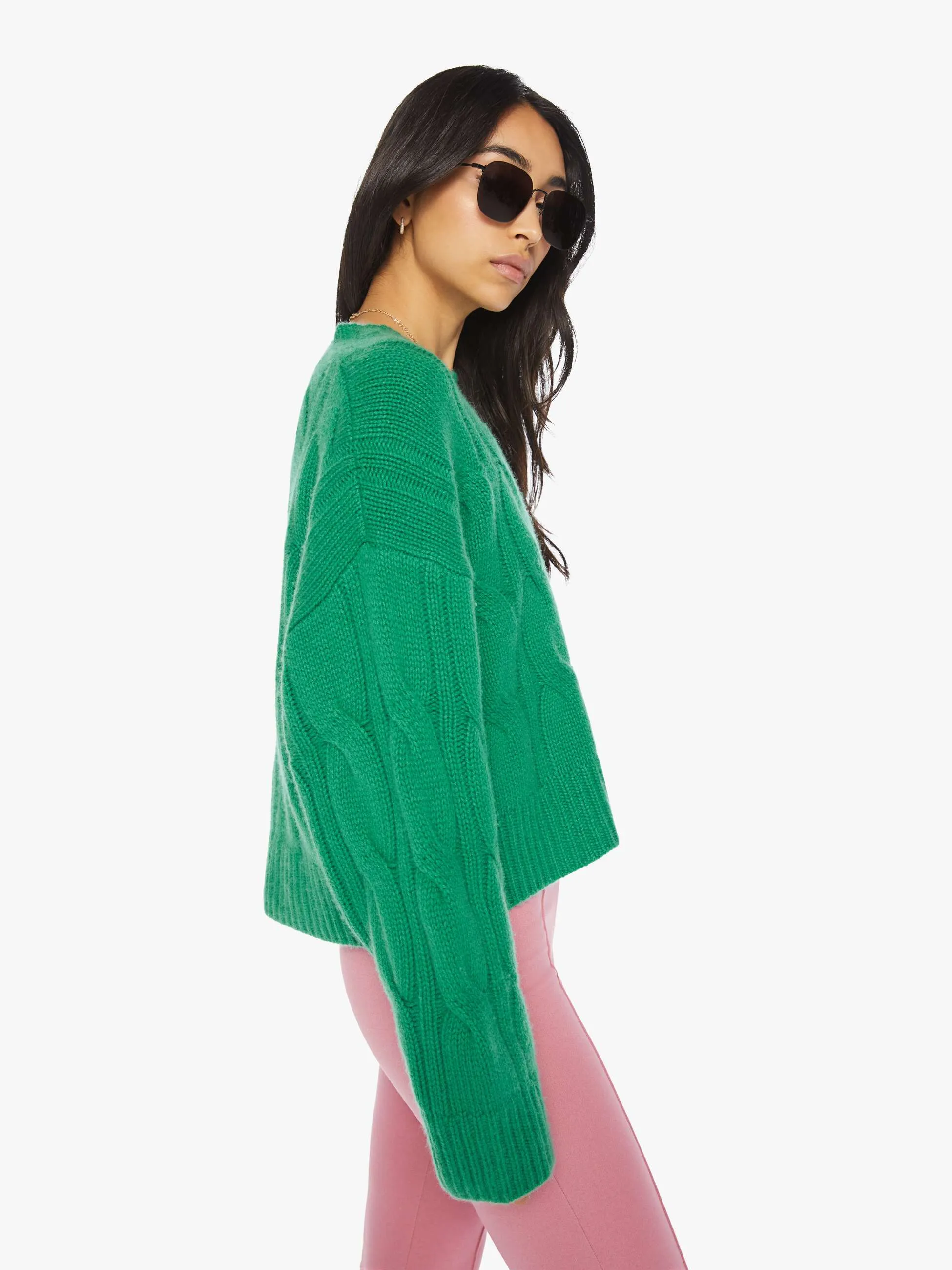 SABLYN Tristan Cable Knit Sweater - Neptune