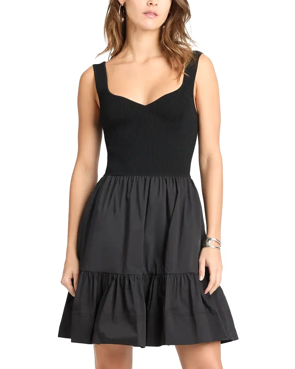 Short Josephina Dress (Black)