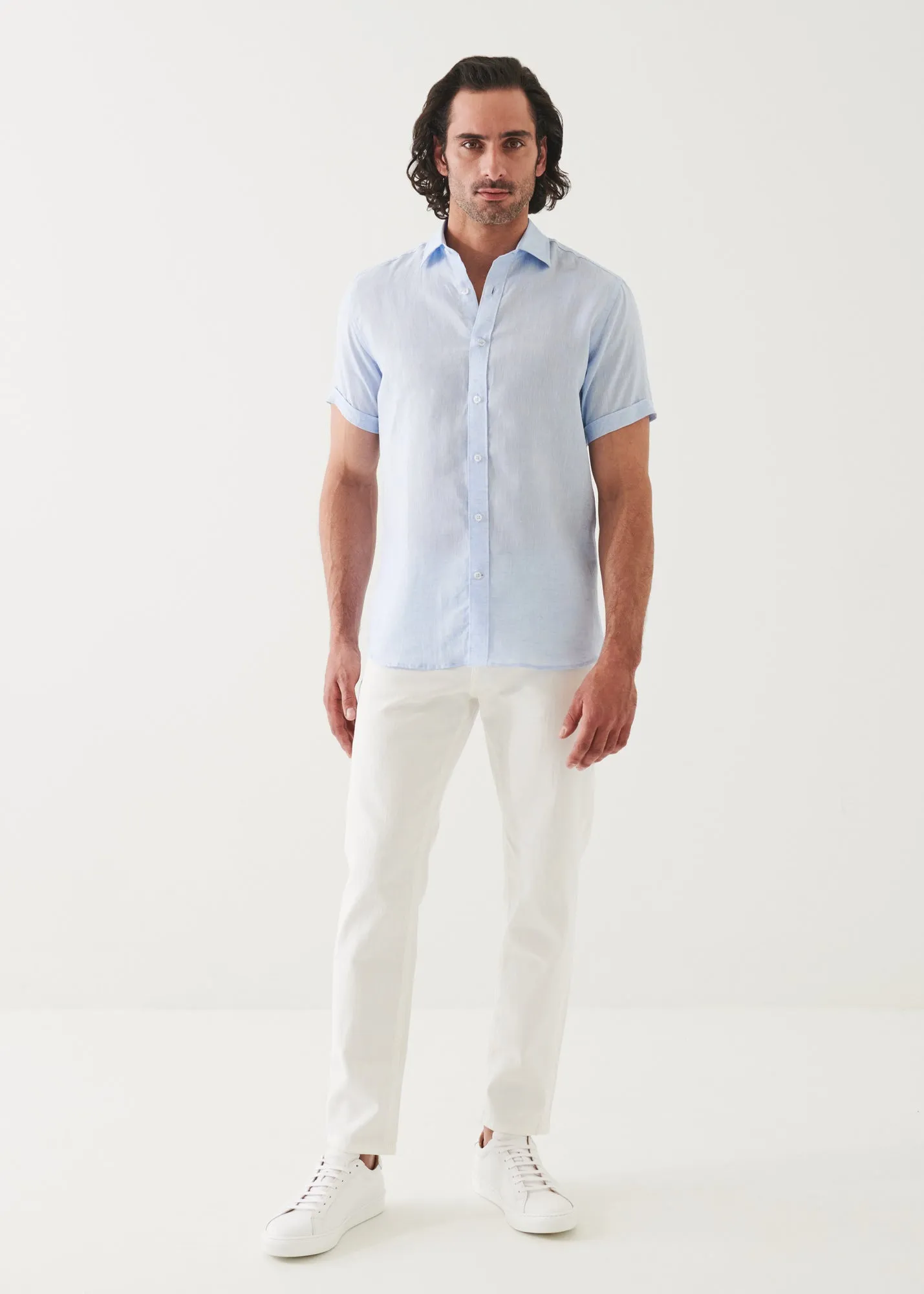 SHORT SLEEVE LINEN SHIRT