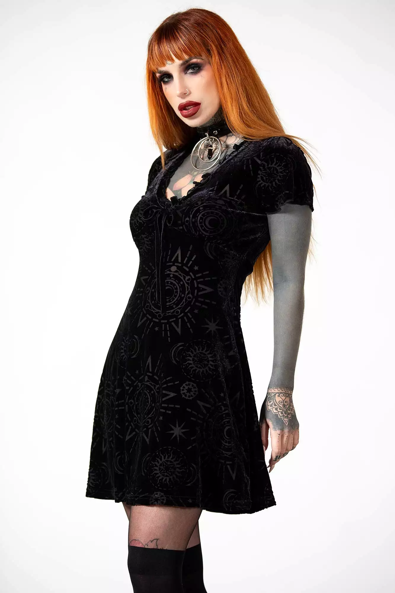 Spiritual Chant Burnout Dress Resurrect