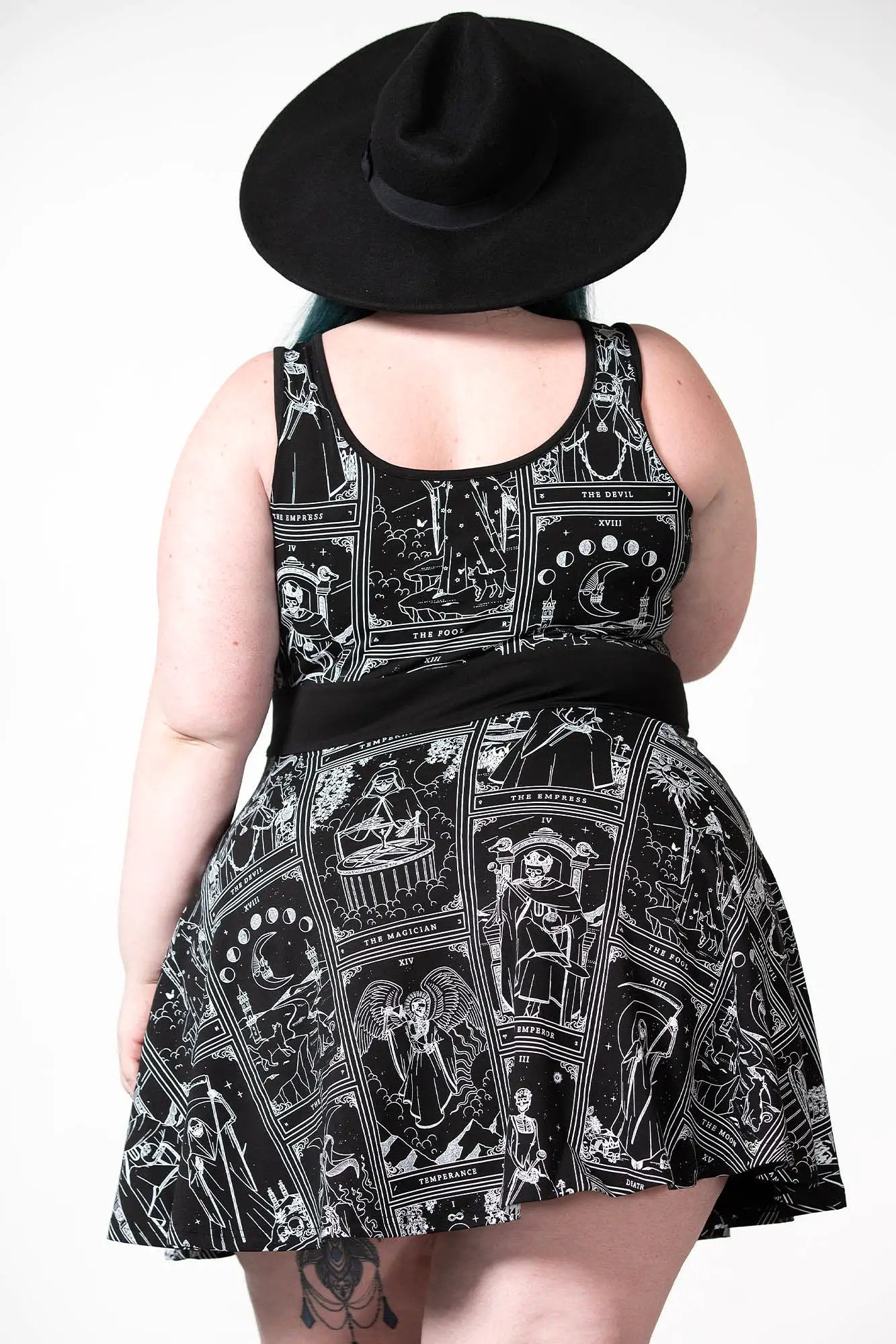 Spiritual Guide Skater Dress [PLUS]