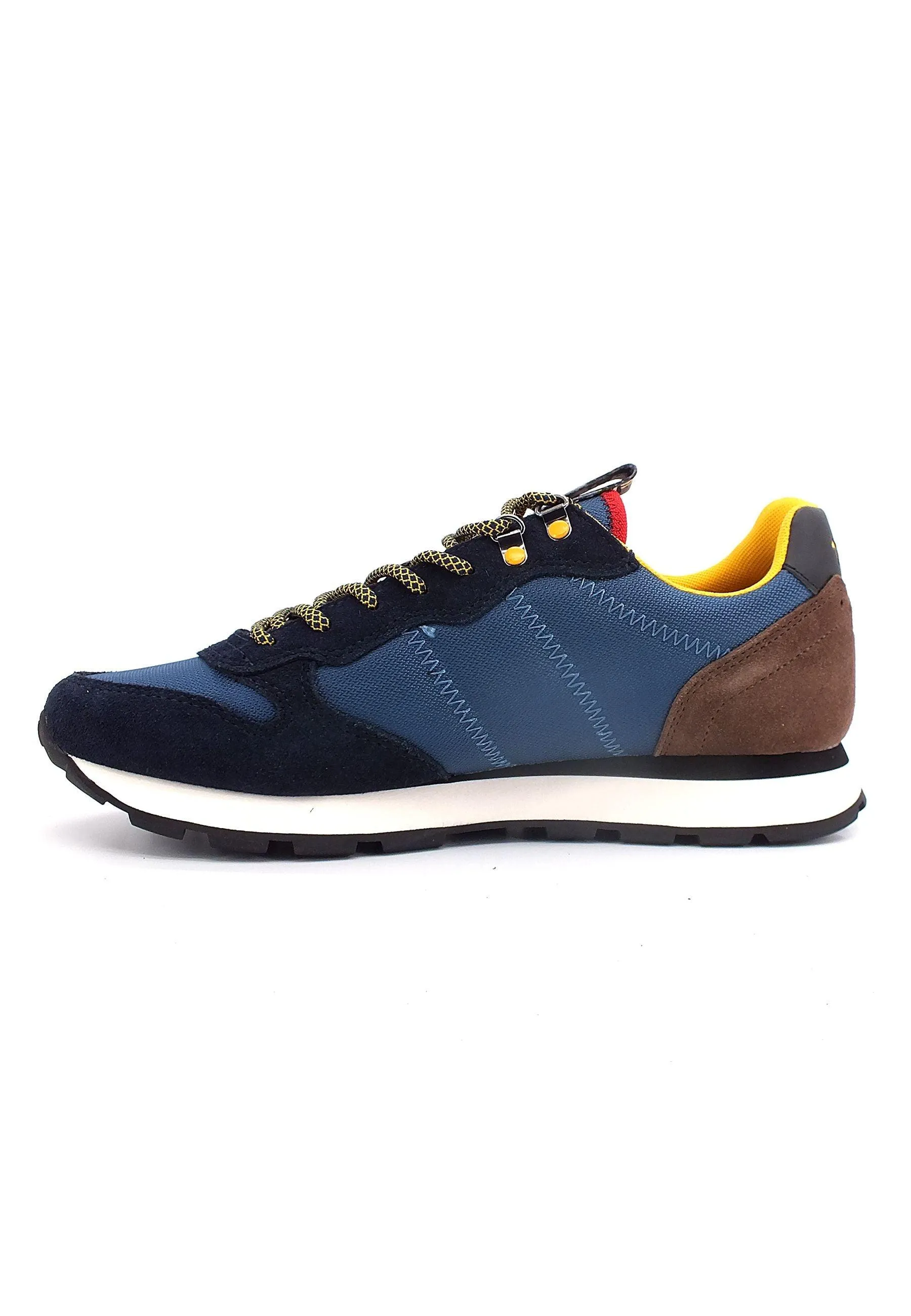 SUN68 Tom Goes Camping Sneaker Uomo Navy Blue Z42110