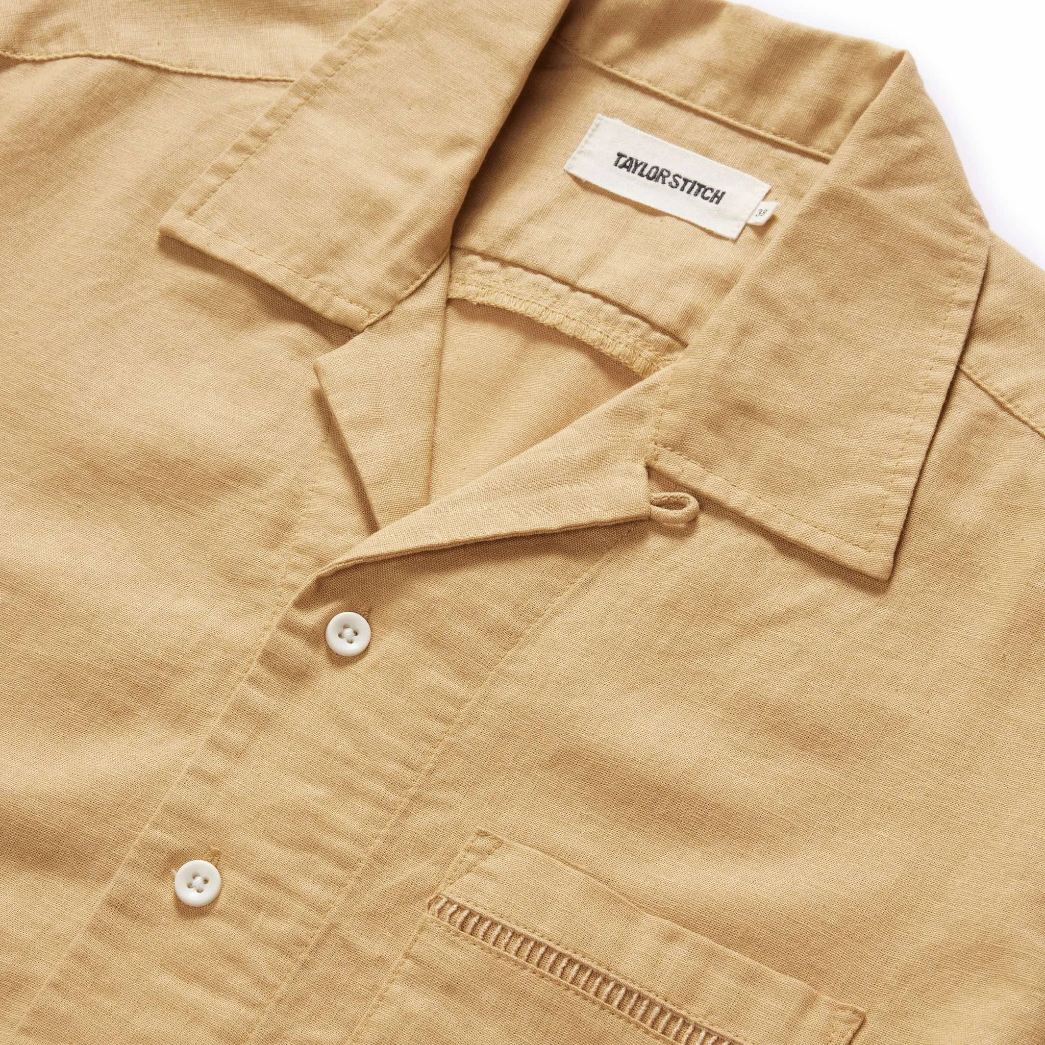 The Short Sleeve Hawthorne in Wheat