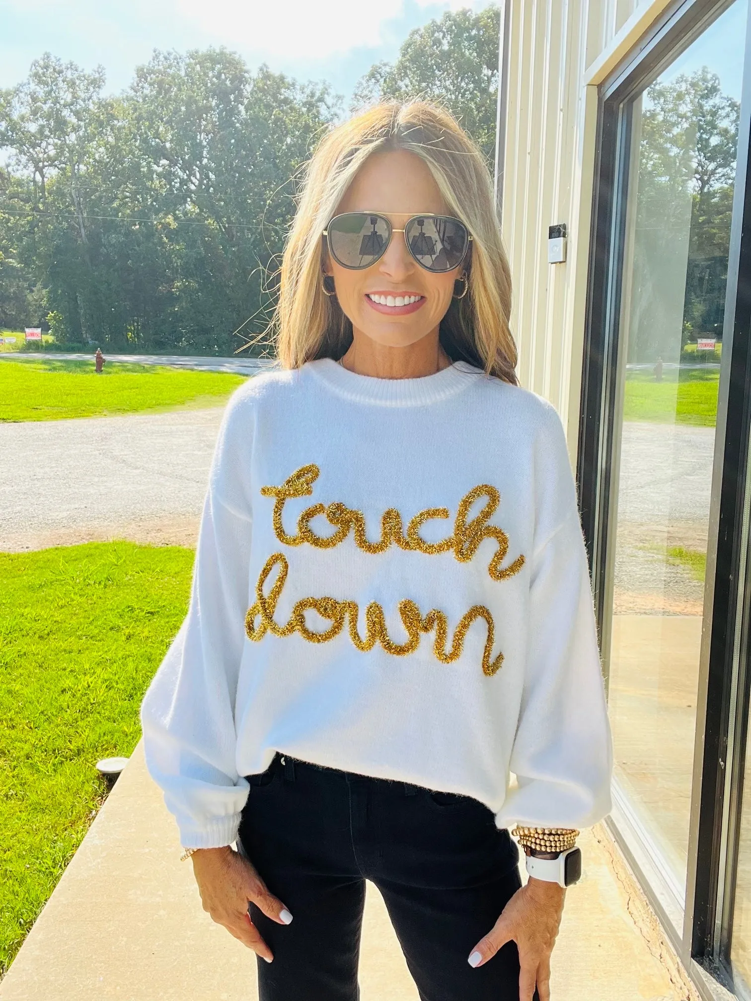 TOUCH DOWN SWEATER