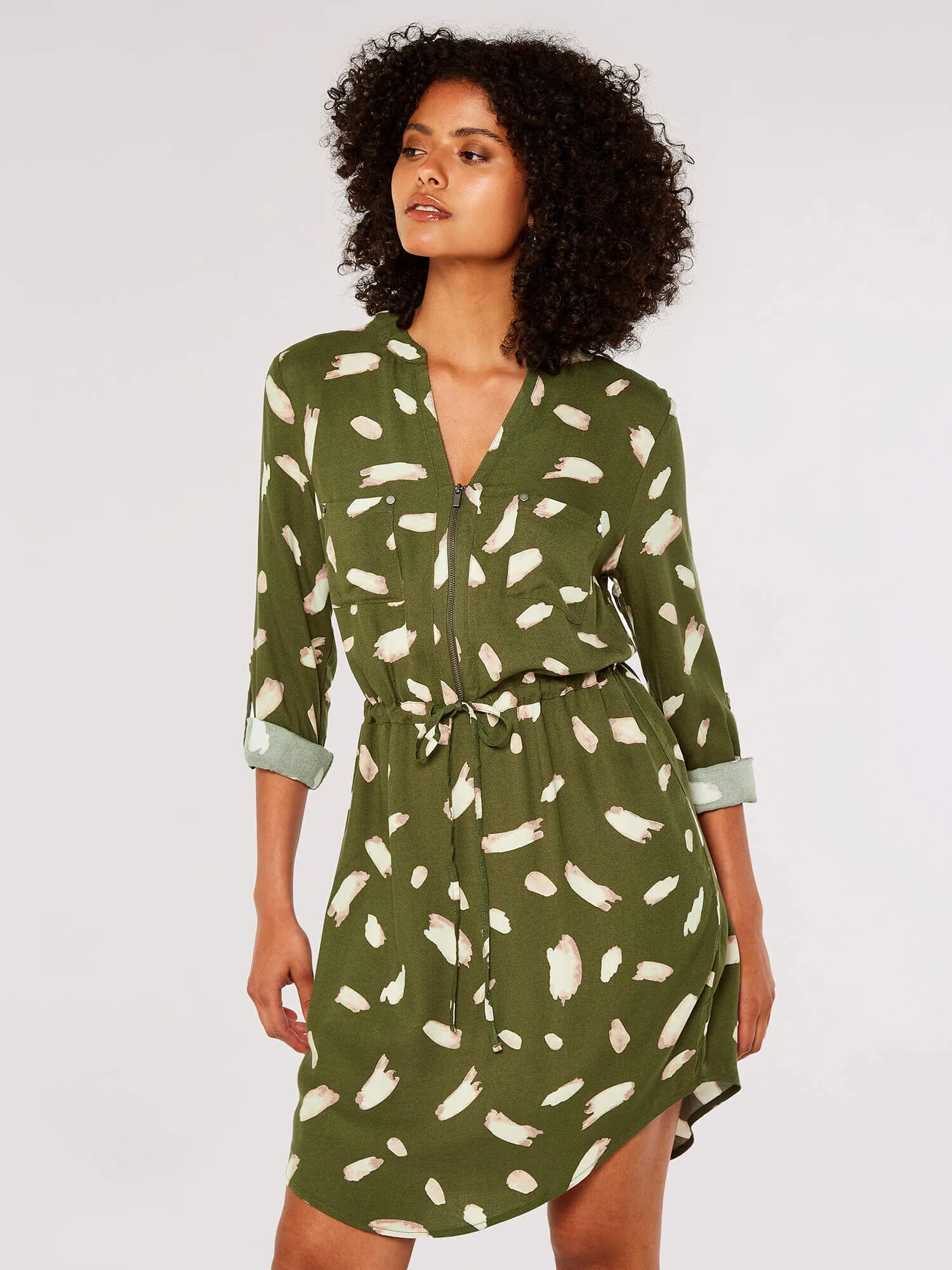 Utility Mini Dress | Apricot Clothing