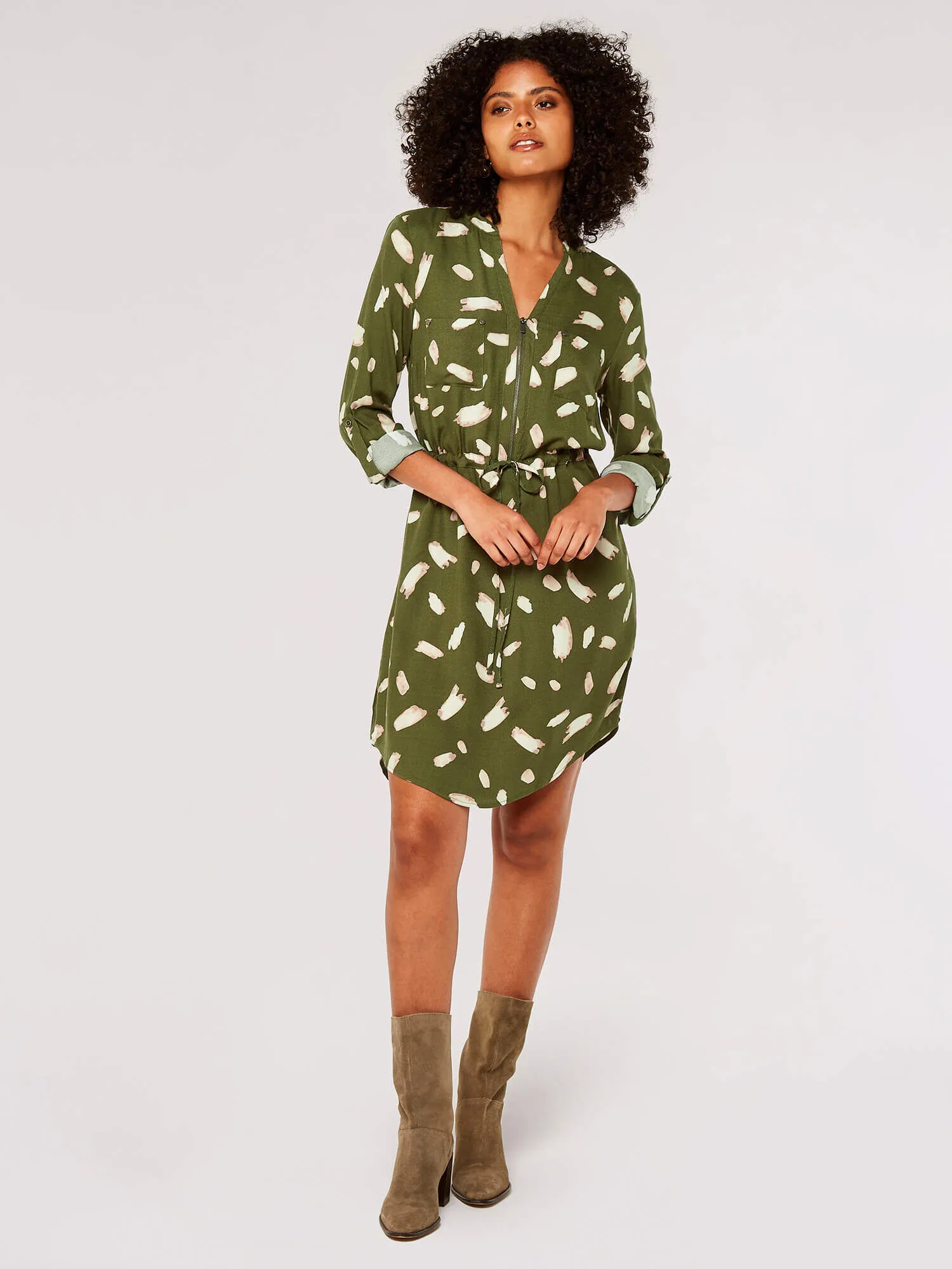 Utility Mini Dress | Apricot Clothing