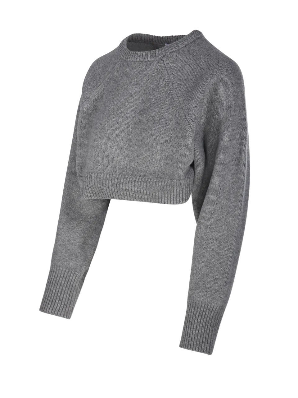 WOMAN SANDBEIGE GREY WOOL CATHERINE SWEATER