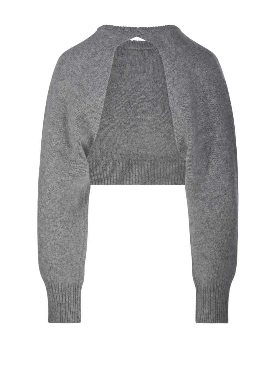 WOMAN SANDBEIGE GREY WOOL CATHERINE SWEATER