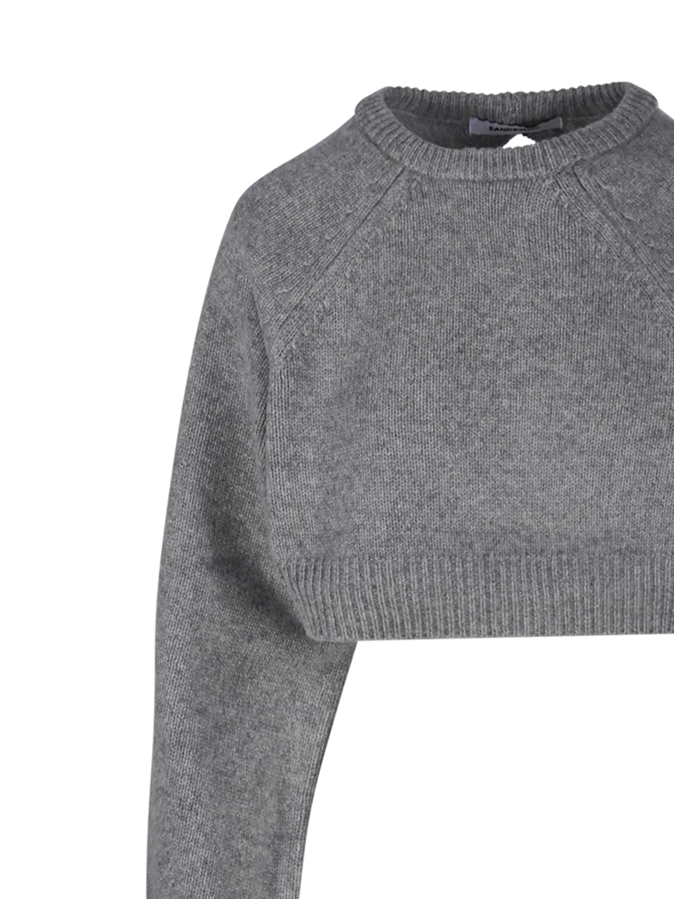 WOMAN SANDBEIGE GREY WOOL CATHERINE SWEATER